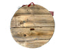 Merry Christmas Reclaimed Wood Hanging Round