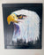 Eagle Animal Art on Reclaimed Wood