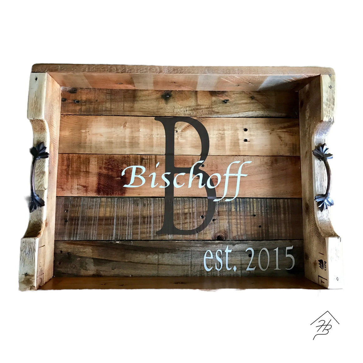 Handcrafted Reclaimed Wood Tray Collection
