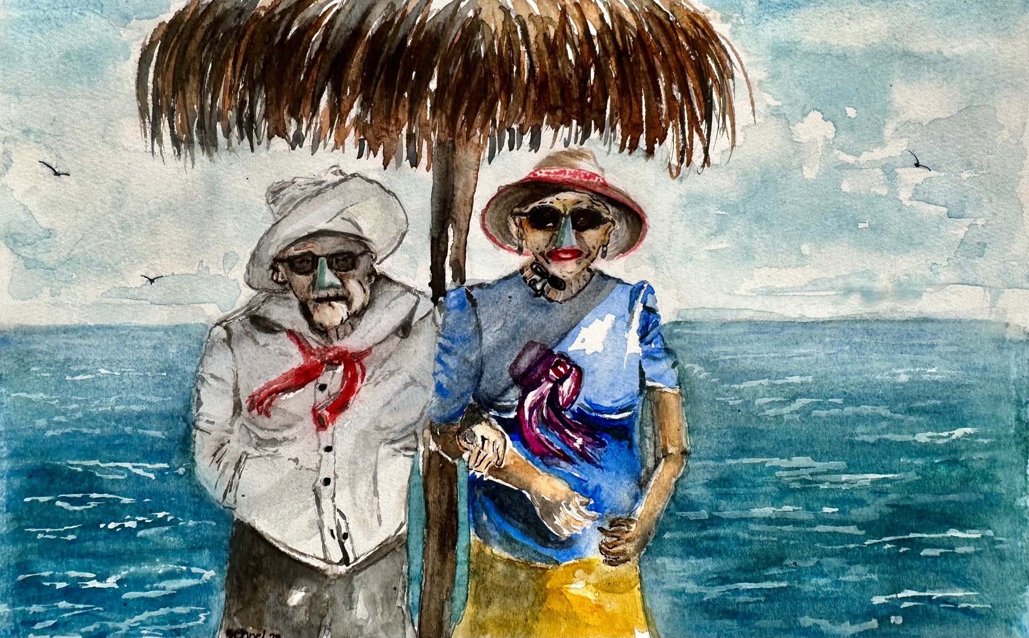 Nan & Donna Print Greeting Card