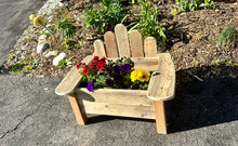 Load image into Gallery viewer, Reclaimed Wood Muskoka Chair Planter
