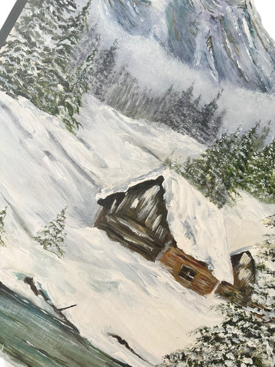 Winter in the Foothills Painting