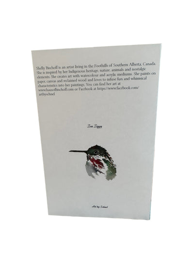 Zen Ziggy Blank Original Art Greeting Card