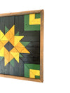 Sunflower Reclaimed Wood Wall Art
