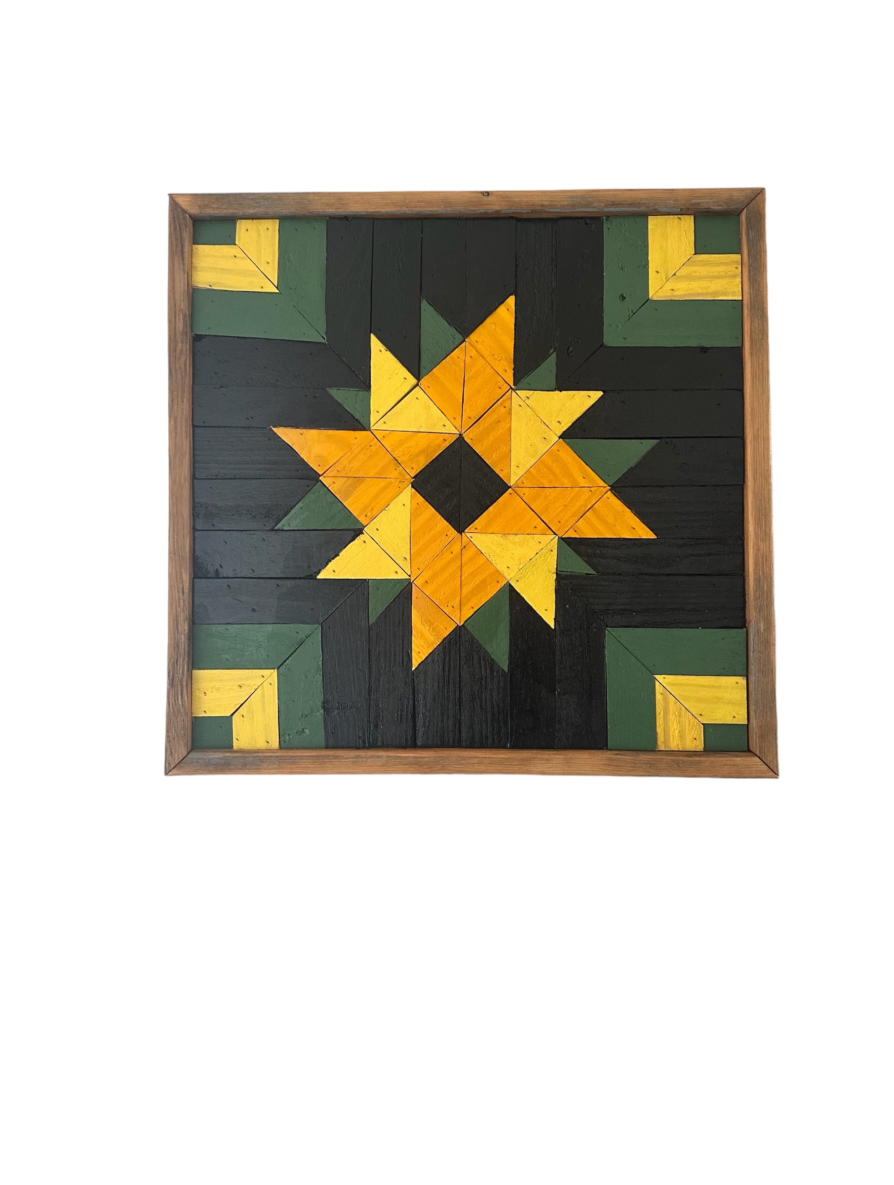 Sunflower Reclaimed Wood Wall Art