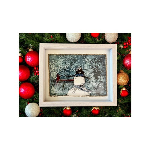 Snow Friends Art Print