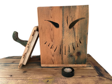 Load image into Gallery viewer, Reclaimed Wood Jack-O’-Lantern
