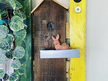 Load image into Gallery viewer, Faux Birdhouse Wood Hanger
