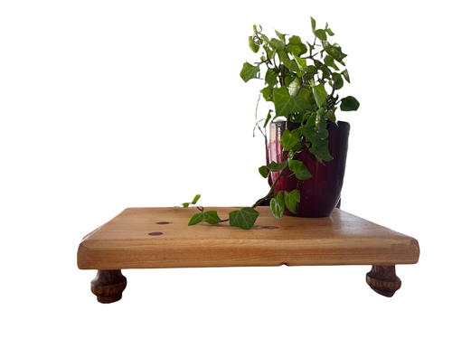 Standing Reclaimed Wood Tray