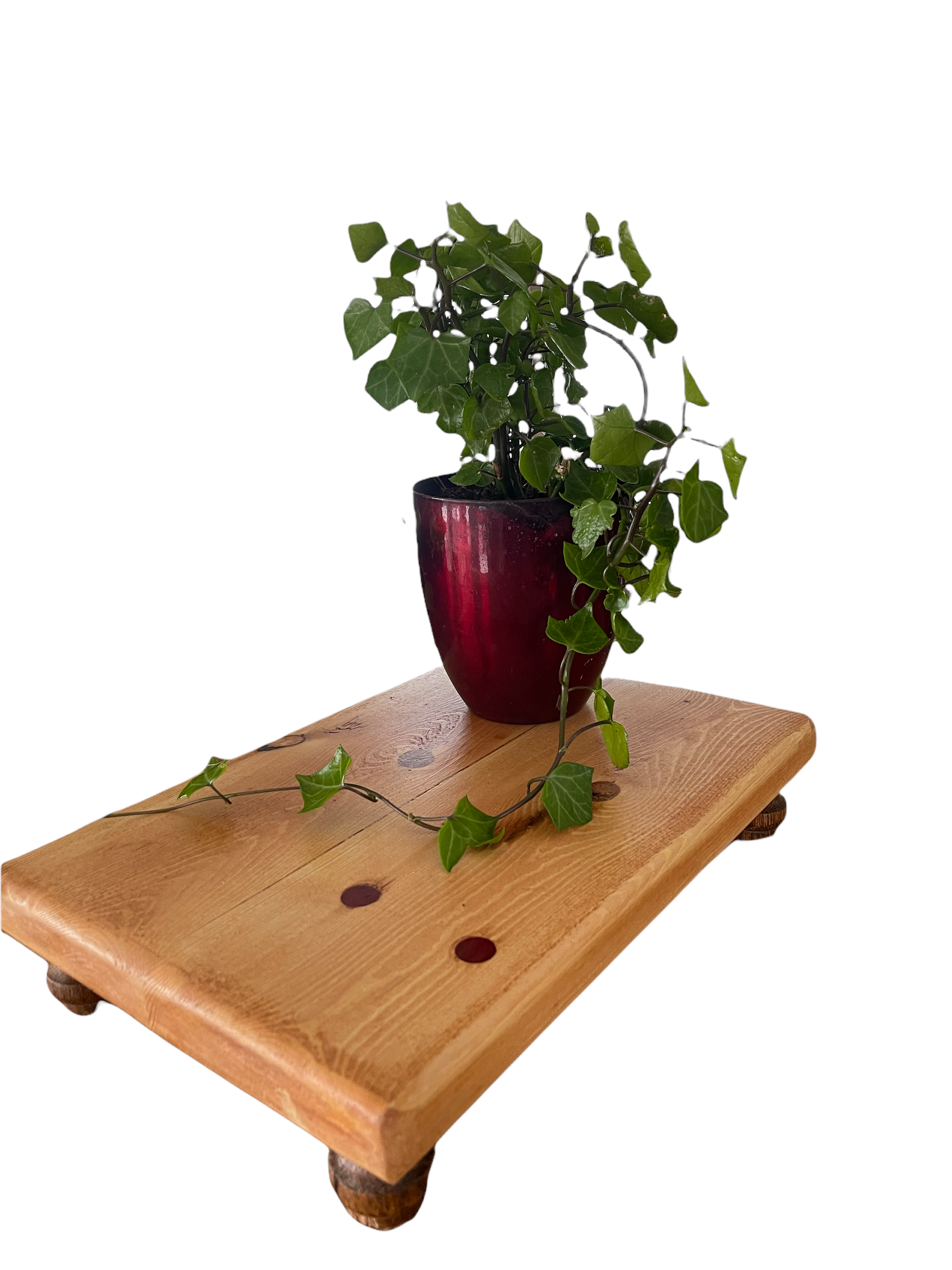 Standing Reclaimed Wood Tray