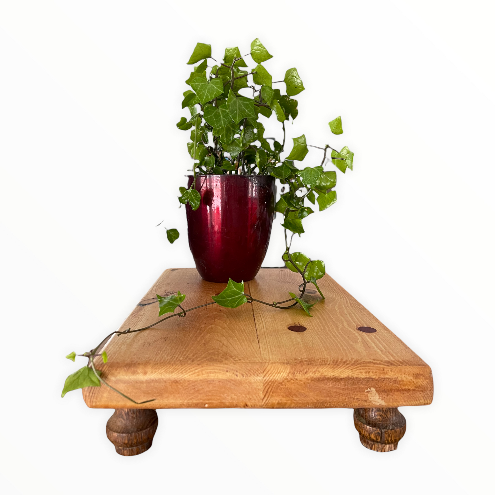 Standing Reclaimed Wood Tray