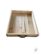 Load image into Gallery viewer, Unfinished Reclaimed Wood Tray
