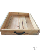 Load image into Gallery viewer, Unfinished Reclaimed Wood Tray
