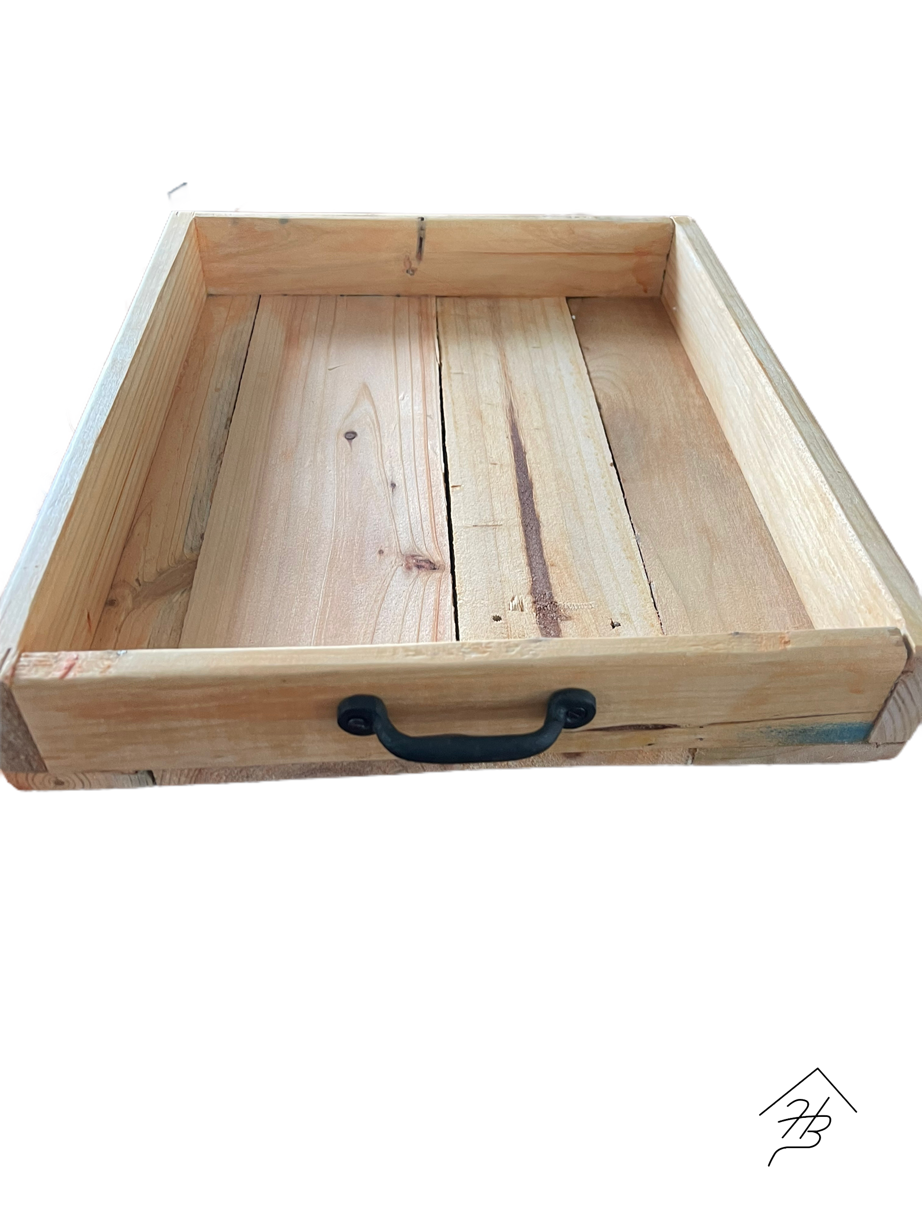 Unfinished Reclaimed Wood Tray